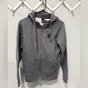 Mens under armour zip up hoodie size small